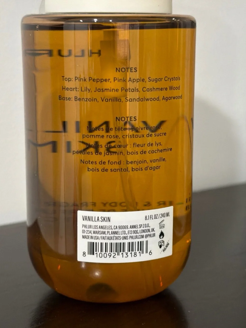 Vanilla Skin Hair & Body Mist — 8 oz